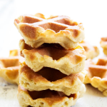 THESE FRENCH CAKES aka WAFFLE COOKIES are so easy and delicious. You can make these in the waffle iron and even freeze for later use.