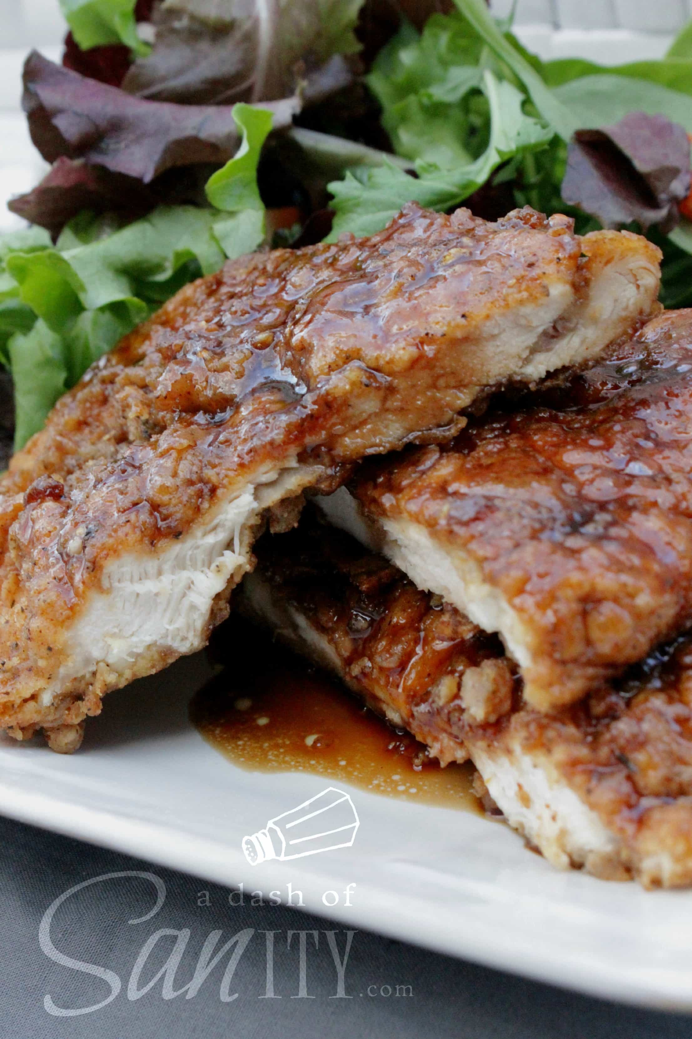 Crispy Honey Garlic Chicken A Dash of Sanity Crispy Honey Garlic Chicken A Dash of Sanity