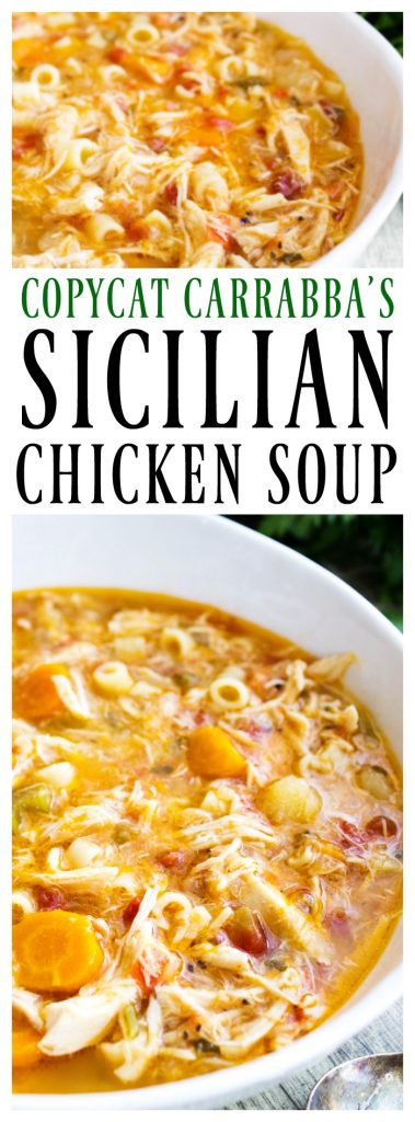 Sicilian Chicken Soup