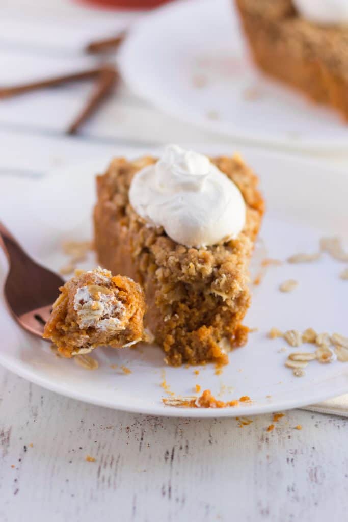 pumpkin crisp pie