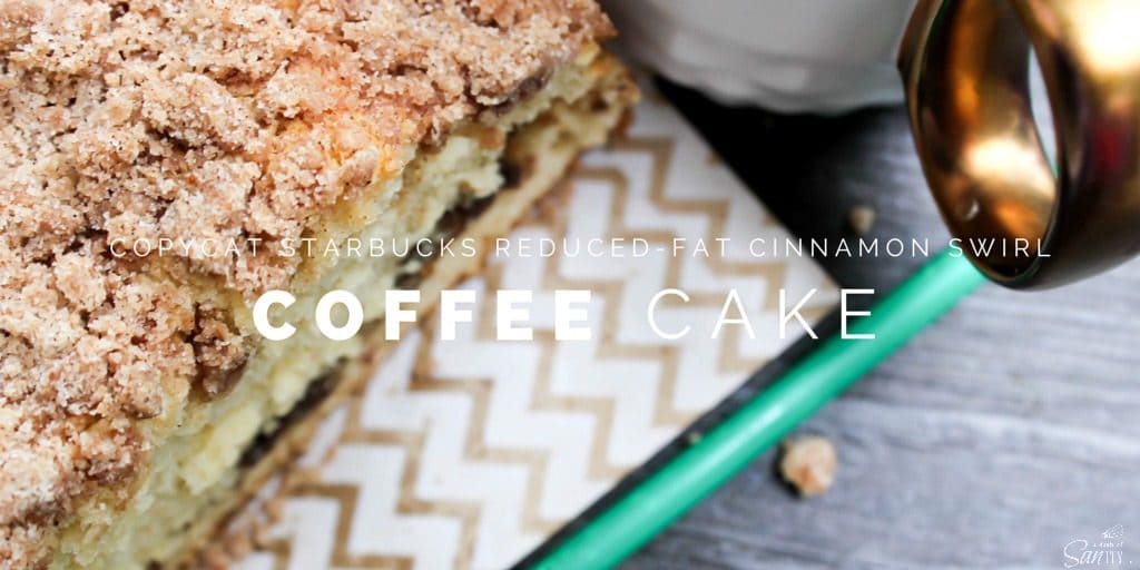Reduced Fat Cinnamon Swirl Coffee Cake Reduced Fat Cinnamon Swirl Coffee Cake