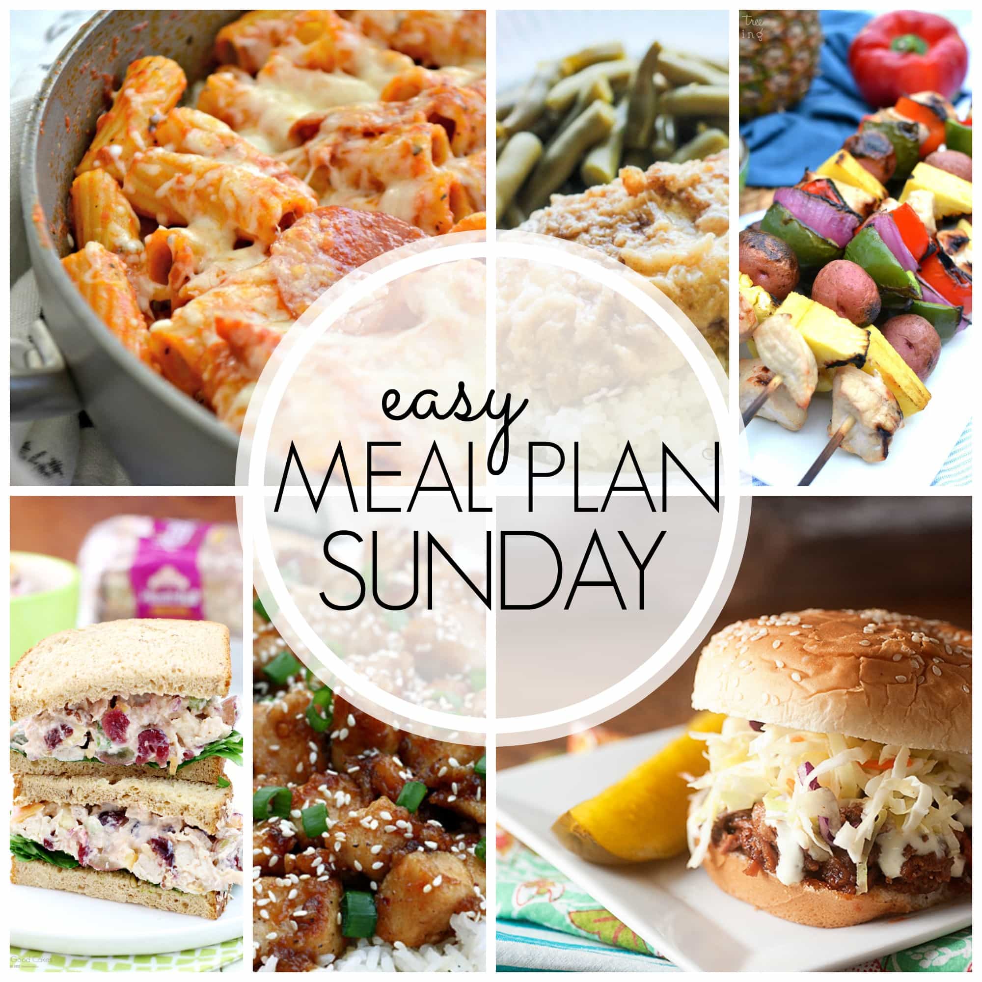 easy meal plan sunday week 59 a dash of sanity