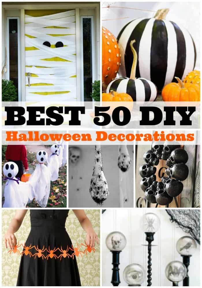 Best 50 DIY  Halloween  Decorations  A Dash of Sanity