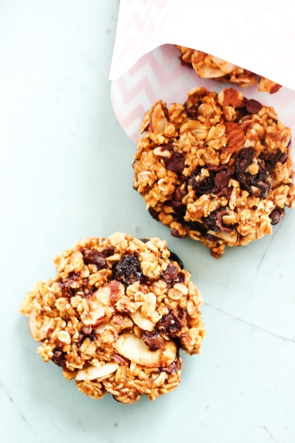 pumpkin oat breakfast cookies