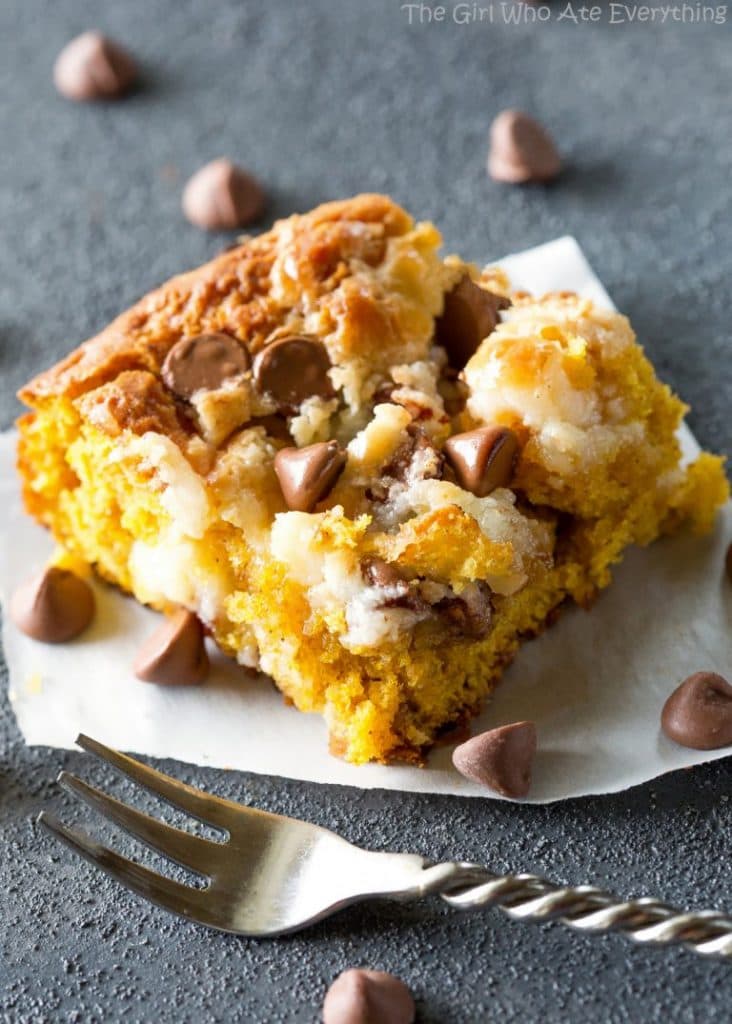 Pumpkin Earthquake Cake