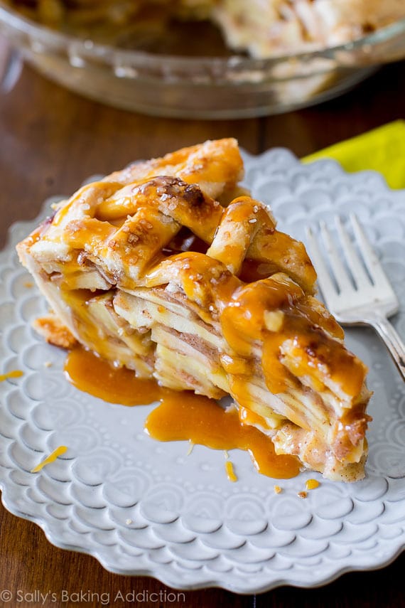 Salted Caramel Apple Pie
