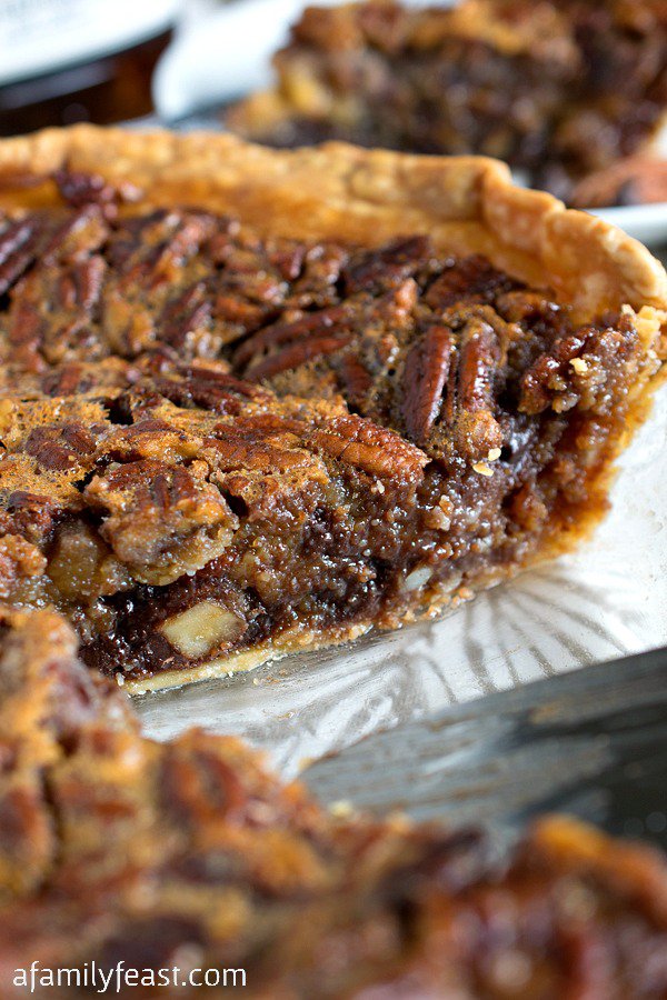 Chocolate Bourbon Pecan Pie