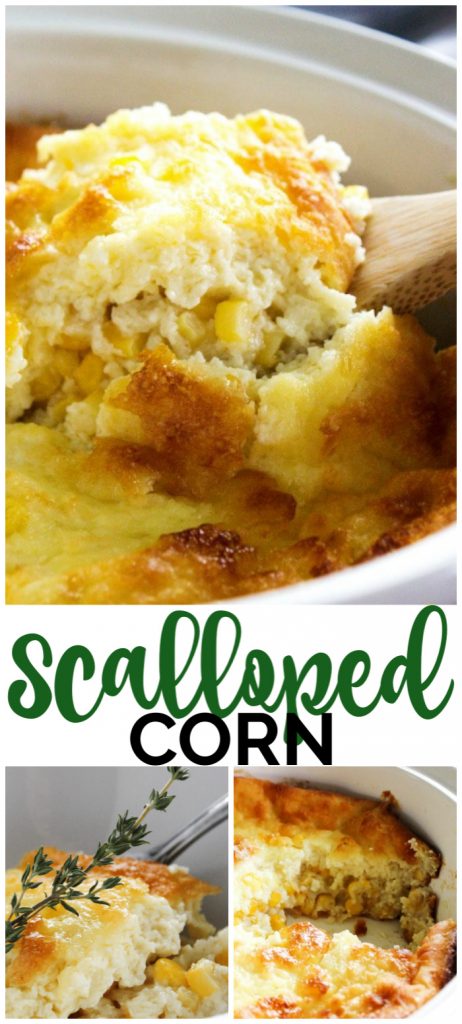 Grandma Jane's Scalloped Corn is my favorite corn dish to make, and my favorite to eat. It's like eating a delicious, sweet corn souffle. Grandma Jane's Scalloped Corn is my favorite corn dish to make, and my favorite to eat. It's like eating a delicious, sweet corn souffle.