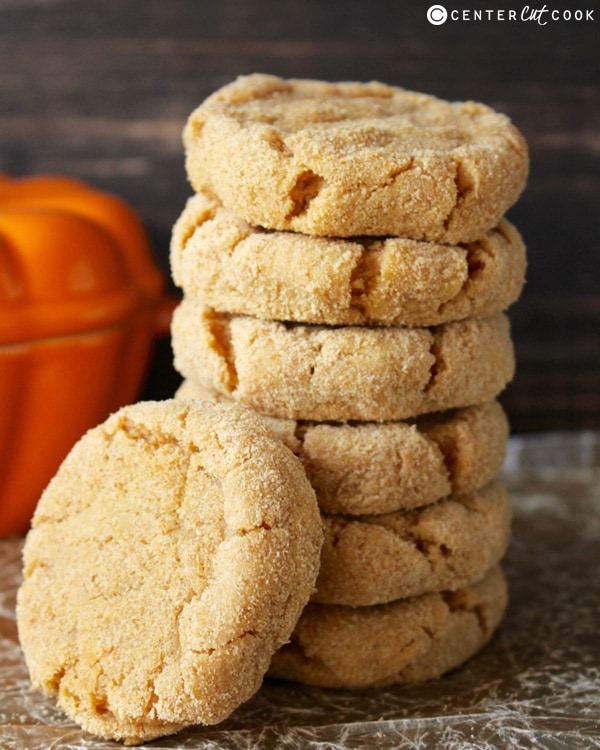 Soft Pumpkin Cheesecake Cookies for fall