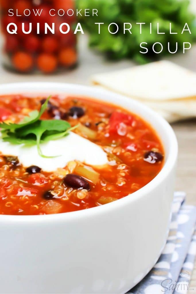 Chicken fajita soup crock pot Place the chicken in the slow cooker and season with taco seasoning and cumin. Pour the beans over the chicken and top with salsa. Cover and cook on LOW for 4 hours, or until the chicken is tender and easily shreds with 2 forks.