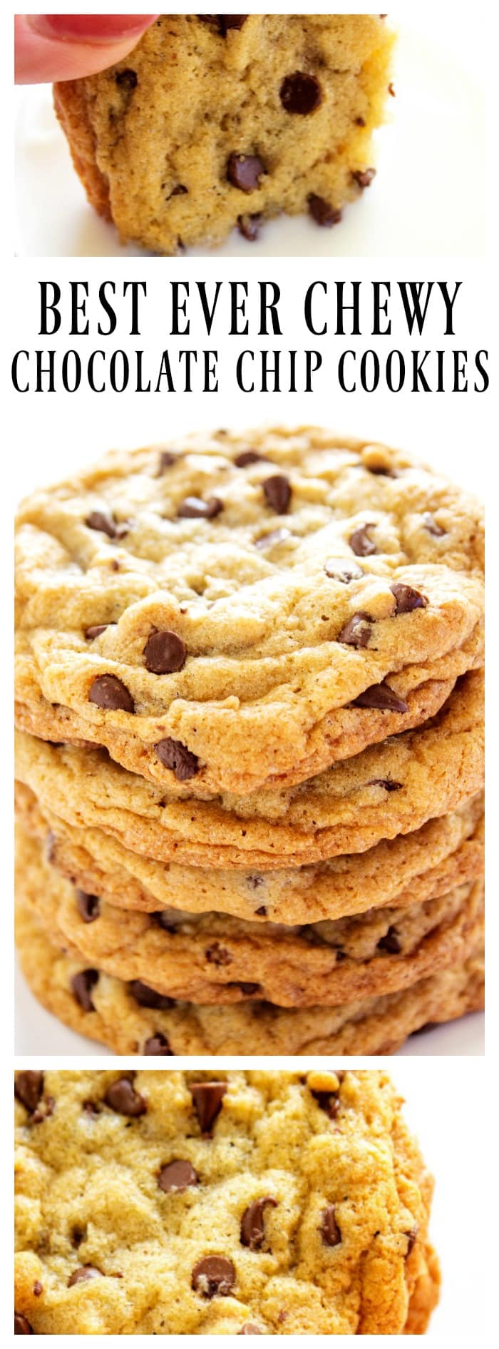 Best Ever Chewy Chocolate Chip Cookies - A Dash of Sanity