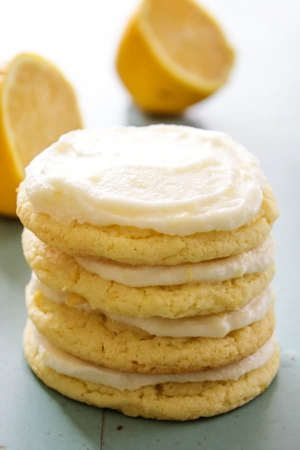 LEMON SUGAR COOKIES - A Dash of Sanity