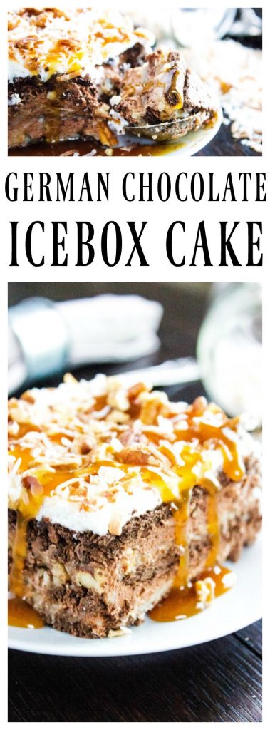German Chocolate Icebox Cake German Chocolate Icebox Cake