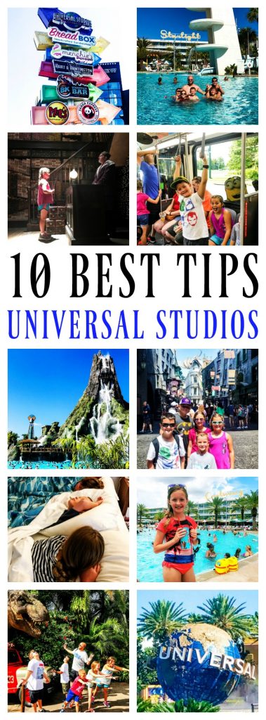10 BEST TIPS FOR UNIVERSAL STUDIOS that will help make your family vacation one epic adventure and a little more relaxing for the parents. Universal Studios Tips with a Family