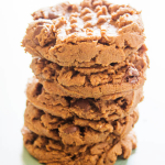 DOUBLE CHOCOLATE PEANUT BUTTER COOKIES - Soft & chewy these chocolate peanut butter cookies with chocolate chips are my sweet tooth fixation.