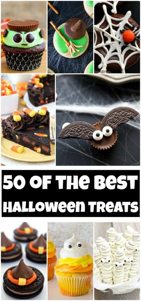 50 of the BEST Halloween Treats you can make at home. best halloween treats that you can make at home