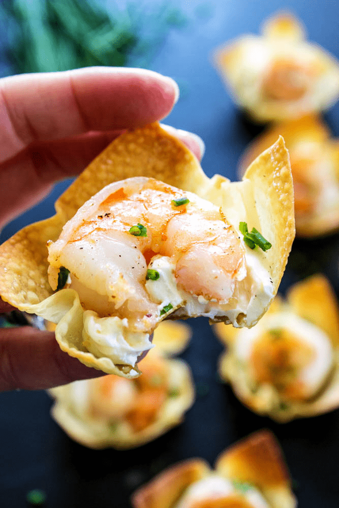 Baked Shrimp Wontons Dash of Sanity