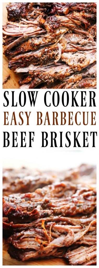 Easy Barbecue Beef Brisket - A Dash of Sanity