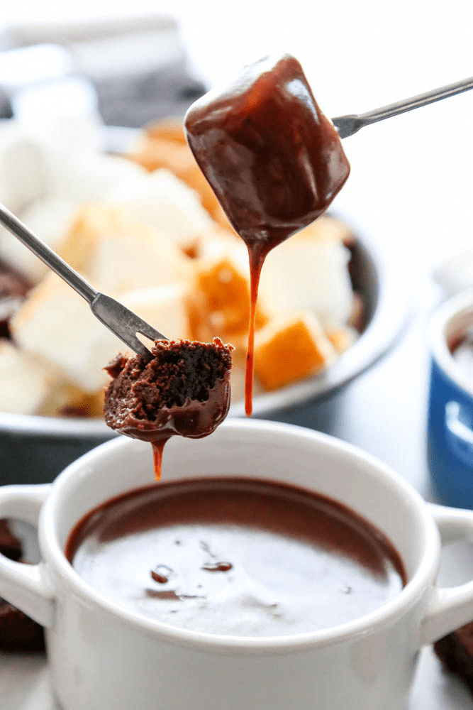 Marshmallow Chocolate Fondue Recipe Marshmallow Chocolate Fondue Recipe