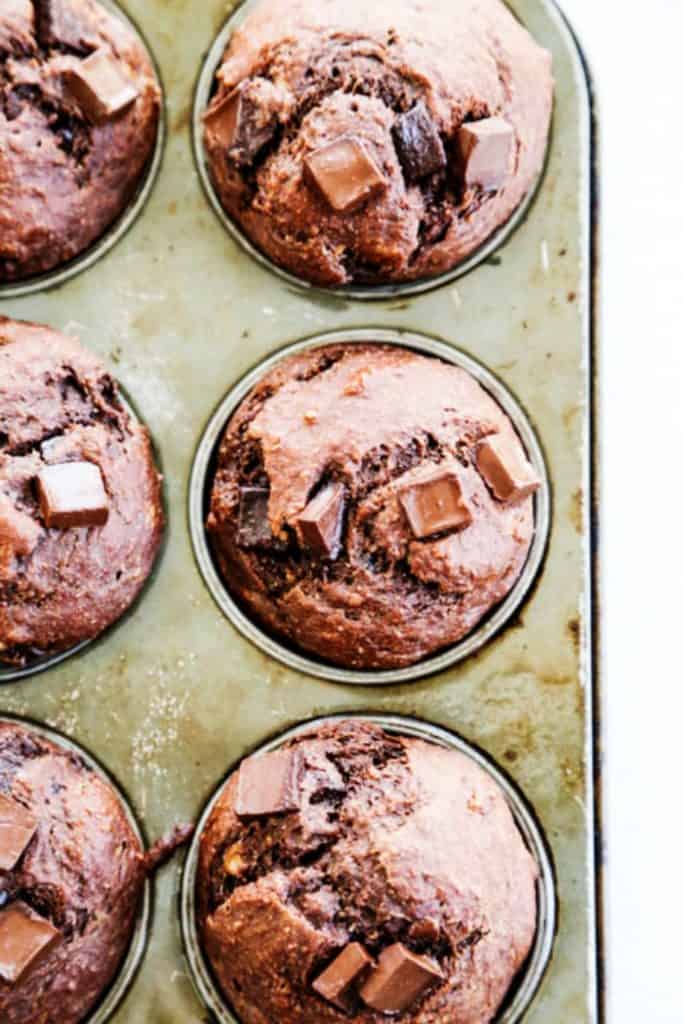 skinny double chocolate banana