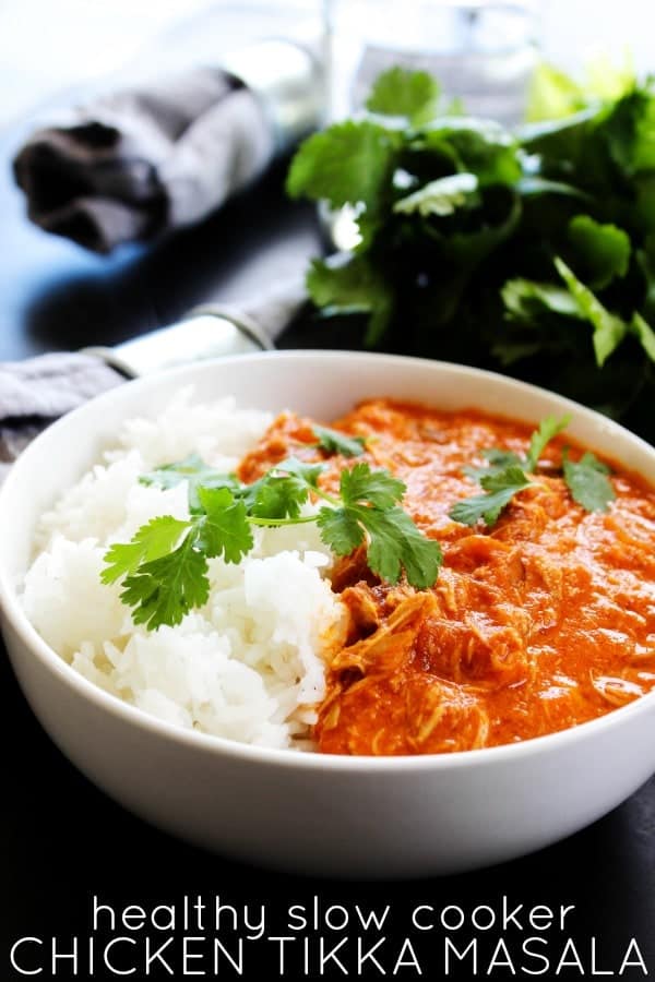healthy slow cooker chicken tikka masala