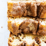 cinnamon sugar bread with cinnamon swirl