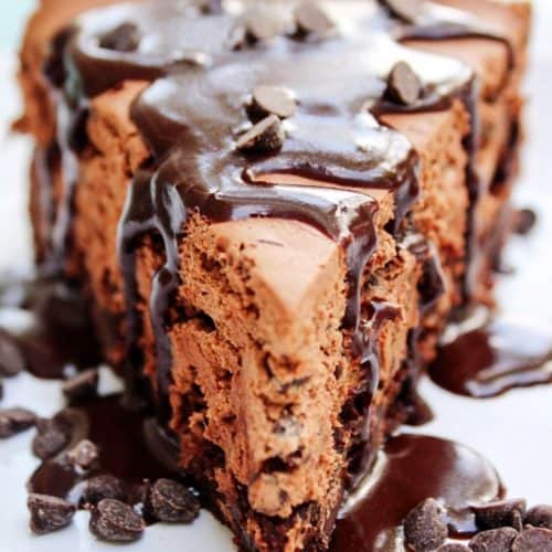 fudge brownie no bake