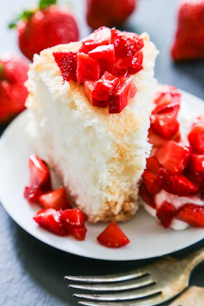 Angel Food Cake - A Dash of Sanity