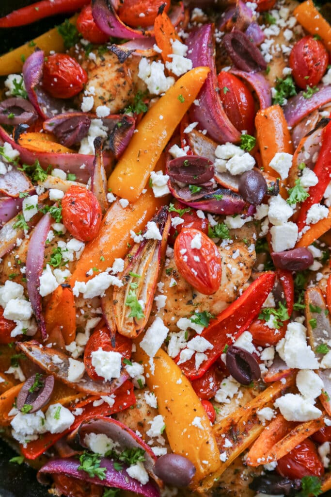 Skillet Mediterranean Chicken - Dash of Sanity